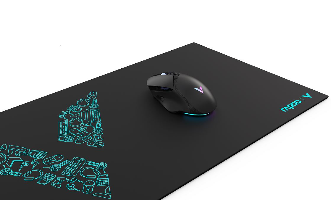 RAPOO V1L Mouse Pad - Extra Large Mouse Mat, Anti-Skid Bottom Design, Dirt-Resistant, Wear-Resistant, Scratch-Resistant, Suitable for Gamers/Gami RAPOO V1L Mouse Pad - Extra Large Mouse Mat, Anti-Skid Bottom Design, Dirt-Resistant, Wear-Resistant, Scratch-Resistant, Suitable for Gamers/Gami